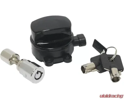 HardDrive Ignition Switch With Fork Lock Black Harley Davidson  FXST/FLST 2015-2016 - 27-042BK