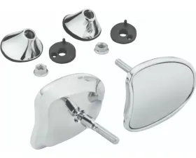 HardDrive Tapered Fairing Mirror Chrome Harley Davidson 2014-Up