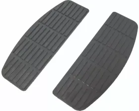 HardDrive Floorboard Matt Set Rider (Glue On Style) Harley Davidson FLH/FLT 1984-2005 | FLST 1986-2017
