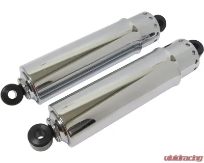 HardDrive Shock Chrome 12" With Full Cover Harley Davidson Big Twin 1973-1986 - 30-483
