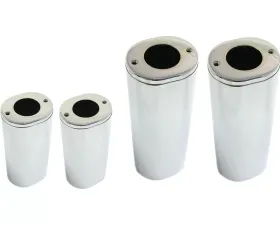 HardDrive Upper Fork Tube Covers Chrome Harley Davidson Touring 1984-2013 | FLST 1984-2014