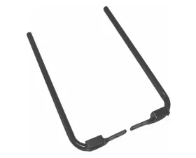 HardDrive Black Saddlebag Support Kit Harley Davidson FLH | FLT 1985-2008