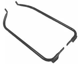 HardDrive Black Saddlebag Support Kit Harley Davidson FLH | FLT 1997-2008