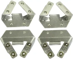 HardDrive Saddlebag Cover Bracket 4 Pack Harley Davidson Touring 1993-2013