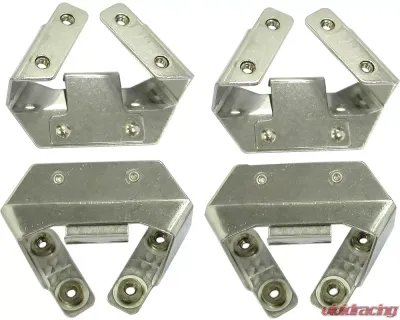 HardDrive Saddlebag Cover Bracket 4 Pack Harley Davidson Touring 1993-2013 - 302460