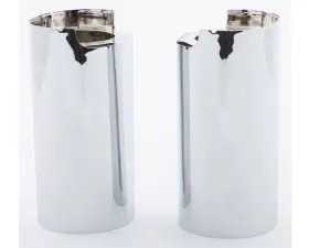 HardDrive Upper Fork Tube Covers Chrome Harley Davidson Touring 2014-Up