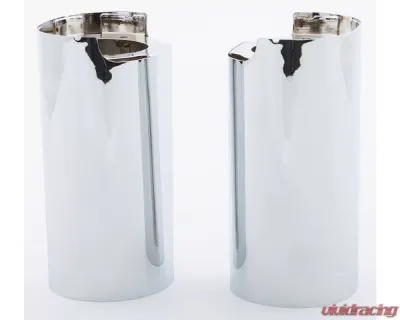 HardDrive Upper Fork Tube Covers Chrome Harley Davidson Touring 2014-Up - 302603