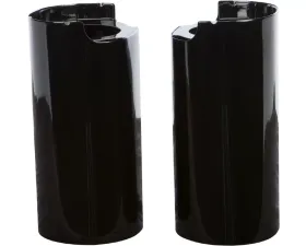 HardDrive Upper Fork Tube Covers Black Harley Davidson Touring 2014-Up