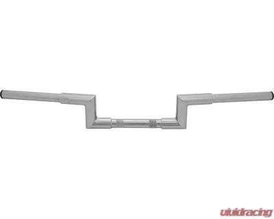 HardDrive H-Bar Z-Bar 1 1/4" Knurl 31.5" Wide 4" Rise Chrome Harley Davidson 1982-Up - 31-0199