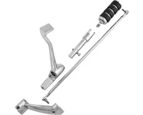 HardDrive Chrome Forward Control Kit With Rubber Band Pegs Harley Davidson XL 2004-2013