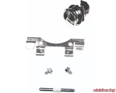 HardDrive Push Button Fuel Door Chrome - 370006