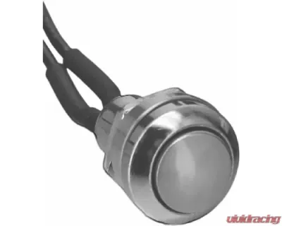 HardDrive Mini Push Button Switch Chrome - 370314