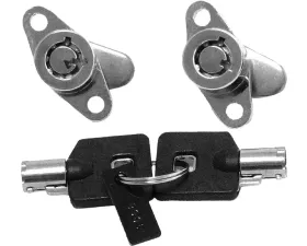 HardDrive Saddlebag Lock Kit With Key Harley Davidson Hard Saddlebag 1993-2013
