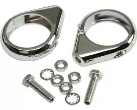 HardDrive Turn Signal Clamp Chrome 49mm