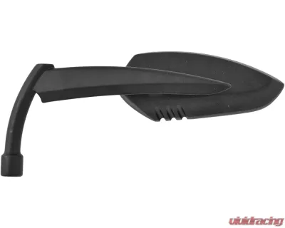 HardDrive Left Mirror Apache With Knife Stem Matte Black - 18-504L