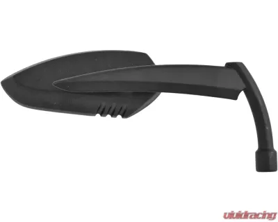 HardDrive Right Mirror Apache With Knife Stem Matte Black - 18-504R