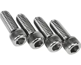 HardDrive Allen Bolts Chrome 4/PK For Handlebar Clamp