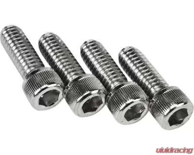 HardDrive Allen Bolts Chrome 4/PK For Handlebar Clamp - 57-0023-4