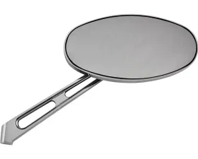 HardDrive Smooth Oval Mirror Chrome Left 6