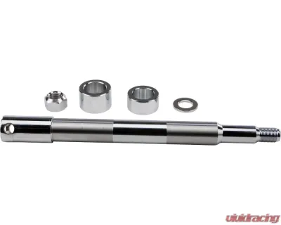 f♡ Chrome Front Axle with Hardware for Harley Davidson FXDWG 73