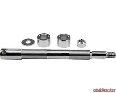 HardDrive Chrome Front Axle With Hardware Chrome Plated Harley Davidson FL 1949-1966 - 68-044A