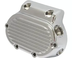 HardDrive Chrome Transmission End Cover Finned Harley Davidson Big Twins 5 Speed 1987-2006