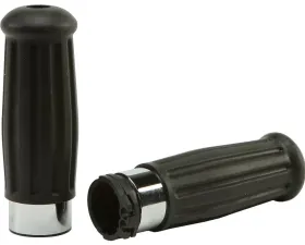 HardDrive Grips Vintage Chrome Ring Harley Davidson 1973-1995