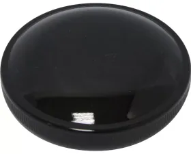 HardDrive Cam Style Gas Cap Single Black Vented Harley Davidson Cam Tanks Pre-1982