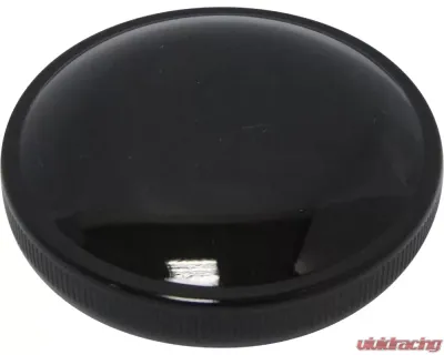 HardDrive Cam Style Gas Cap Single Black Vented Harley Davidson Cam Tanks Pre-1982 - 75-003BG
