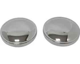 HardDrive Cam Style Gas Cap Set Chrome Harley Davidson Cam Tanks Pre-1982