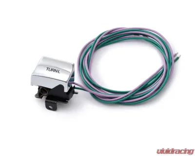 HardDrive Left Turn Signal Switch Assembly Chrome Harley Davidson 1982-1985 - 85109