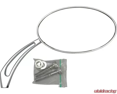 HardDrive Chrome Oval Arrow Mirror - ES-211+A10