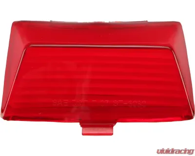 HardDrive Rear Fender Tip Light Replacement Lens Red Harley Davidson Touring 1999-2008 | Softail 2004-2013 - F51-0642LR
