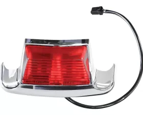 HardDrive Rear Fender Tip Light Red Lens Harley Davidson Touring 1999-2008