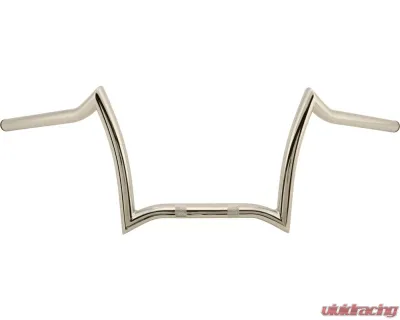 HardDrive H-Bar Z-Bar 1" Knurl 33" Wide 9"Rise Chrome Harley Davidson Pre-1982 - H31-0227