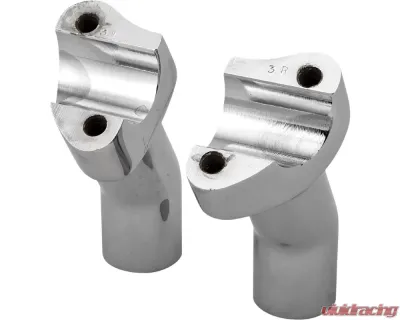 HardDrive 3.5" Forged Handlebar Riser Pullback Chrome - H57-6075CF-3.5