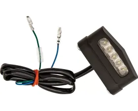 HardDrive 3D License Plate Lights 5 LED Light Black
