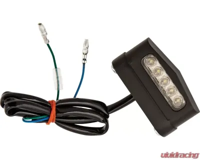 HardDrive 3D License Plate Lights 5 LED Light Black - L12-6024ABE