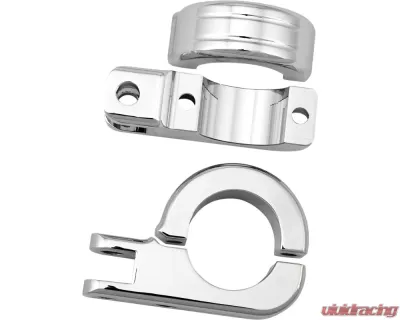 HardDrive Footpeg Mount Clamps 1.5" Bar Chrome - P77-6005
