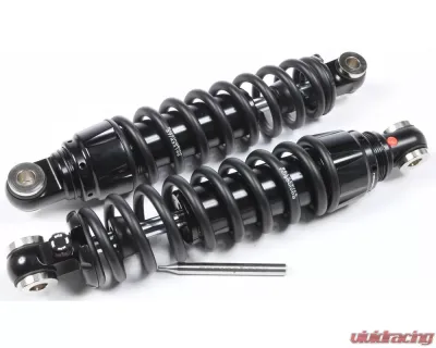 HardDrive Monotube Shock 12" Heavy Duty Rebound Adjustable Harley Davidson Touring 1984-2020 - R0800134-3