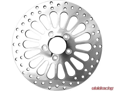 HardDrive Spoker Brake Rotor Rear Polished 11.5" Harley Davidson 1984-2013 - RO43R-11.5