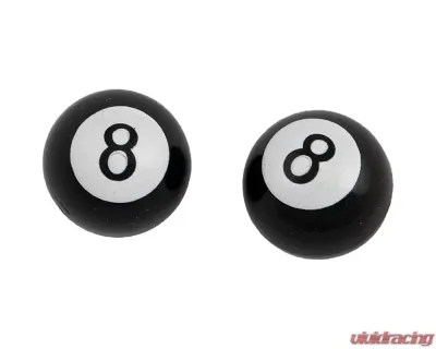 HardDrive Valve Stem Caps 8 Ball - W99-6216B(2)