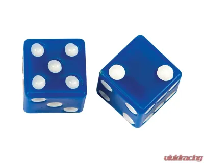 HardDrive Valve Stem Caps Blue Dice - W99-6217L(2)