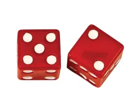 HardDrive Valve Stem Caps Red Dice