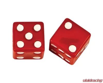 HardDrive Valve Stem Caps Red Dice - W99-6217R(2)