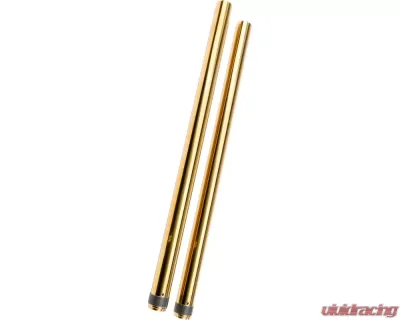 HardDrive Gold Fork Tube 49mm Standard 25 1/2" Length Harley Davidson FXD - 94616