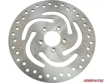 HardDrive Front Drilled Vented Rotor Right OEM Style Harley Davidson Touring 2000-2007 | Softail 2000-2014 | Dyna 2000-2005 - 144310