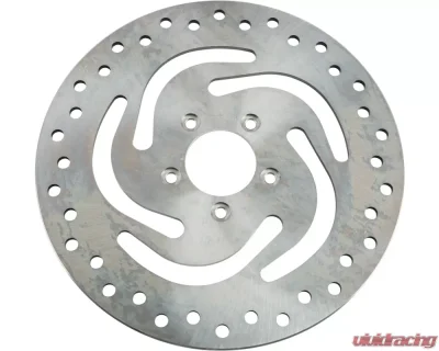 HardDrive Front Drilled Vented Rotor Left OEM Style Harley Davidson Touring 2000-2007 | Softail 2000-2014 | Dyna 2000-2005 - 144311