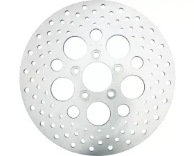 HardDrive Rear Drilled Vented Rotor Stainless Steel Harley Davidson Touring 2000-2007 | Softail 2000-2017 | XL 2000-2010
