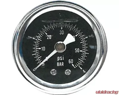 HardDrive Oil Pressure Gauge 60 PSI Black - 169700